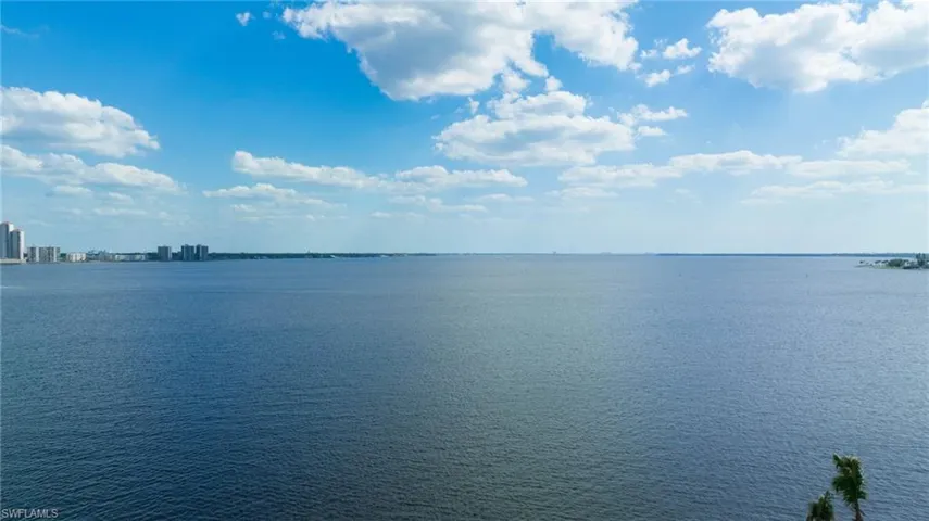 A birds eye (drone) view of the surrounding area. Miles of water!