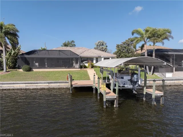 Dock and covered lift