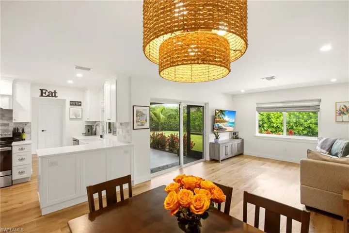 Family Room and Kitchen