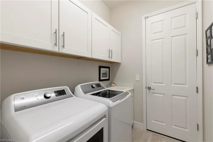 Laundry area