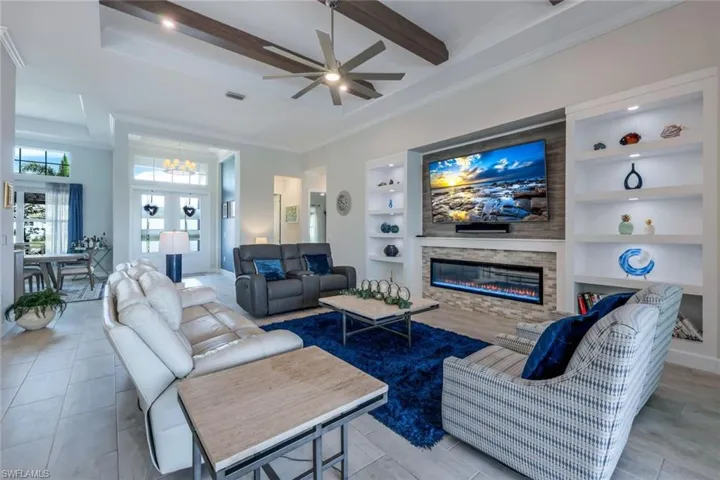 So much natural light in this open floor plan.