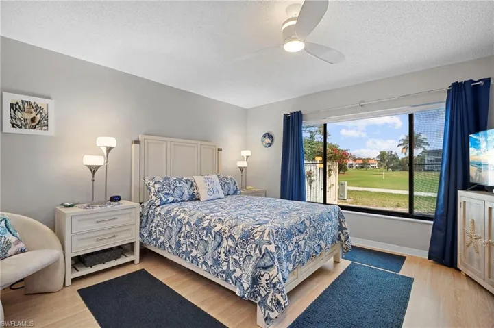 Primary Bedroom with view of Golf Course