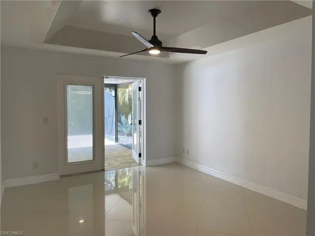 Master Bedroom Suite double exit to pool area