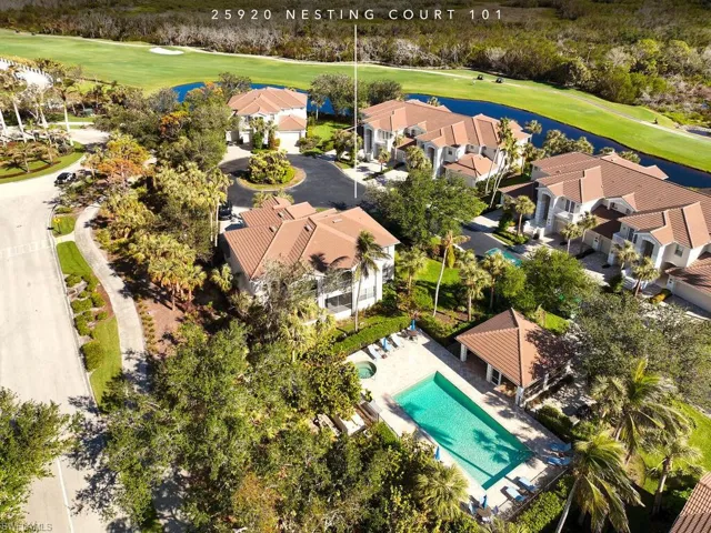Eagle's Nest is close to the butterfly gardenand the walking path that meandersthroughout Bonita Bay.