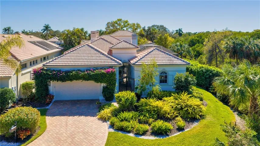 Very private home with no home on one side and end of cul-de-sac location!