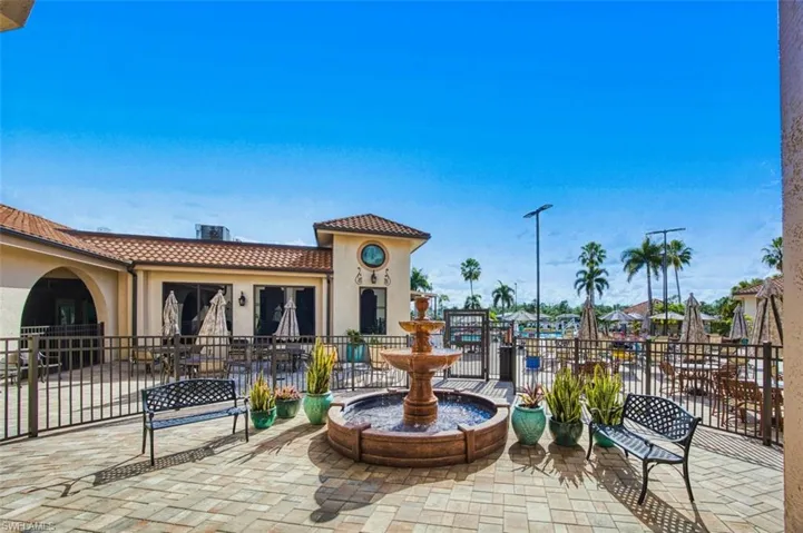 Fountain Heading to Pool