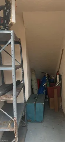 View of storage room