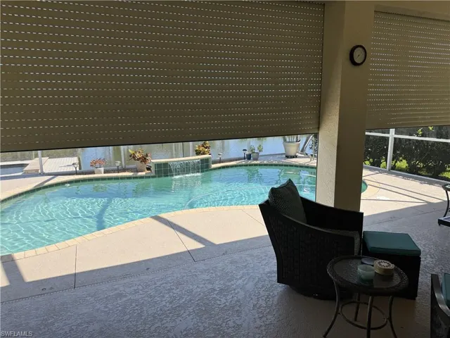 Pool featuring a patio