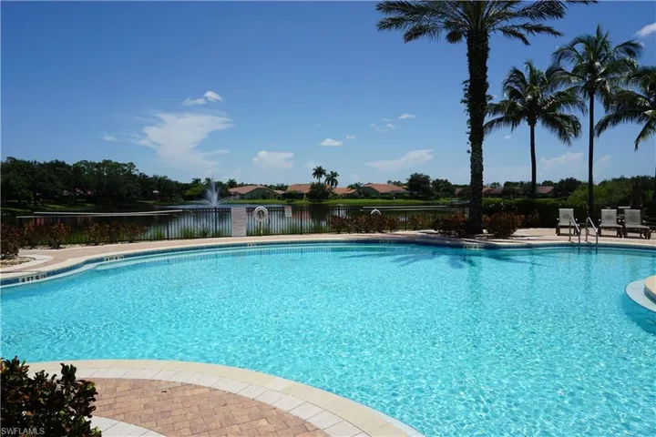 View of main pool at clubhouse