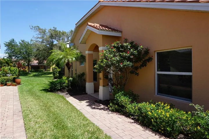 View of entry walkway