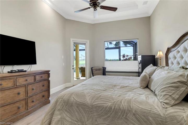 Top-down, bottom-up shades on master bedroom window.