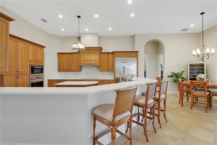 Large kitchen is great for gathering and entertaining.