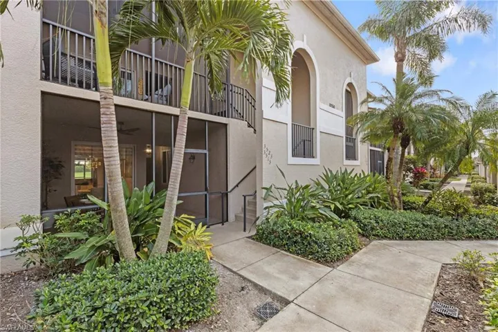 This first floor unit features great natural light in the front and rear lanai