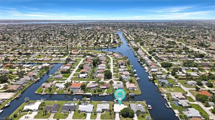 Aerial View of Neighborhood