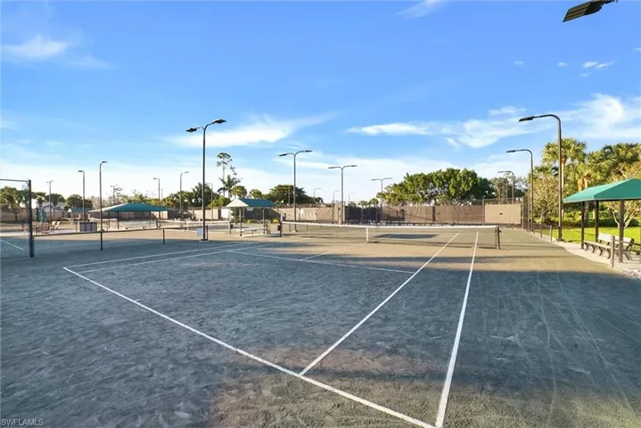 8 Clay tennis courts!