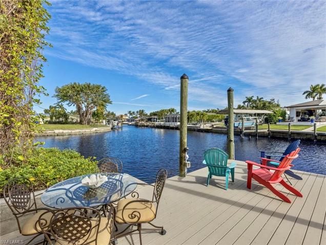 deck overlooking intersecting canals