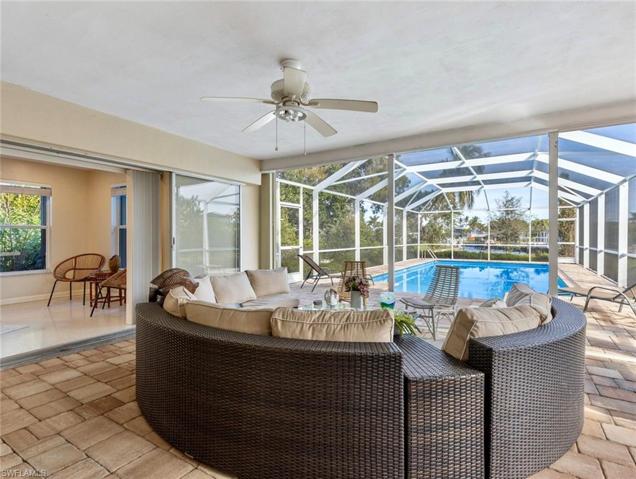 large covered lanai