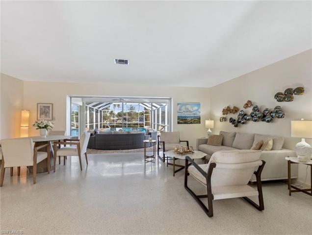 terrazzo floors throughout