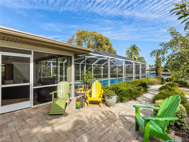 paved patio looking toward water