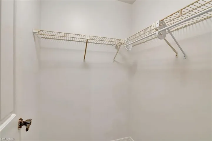 View of spacious closet