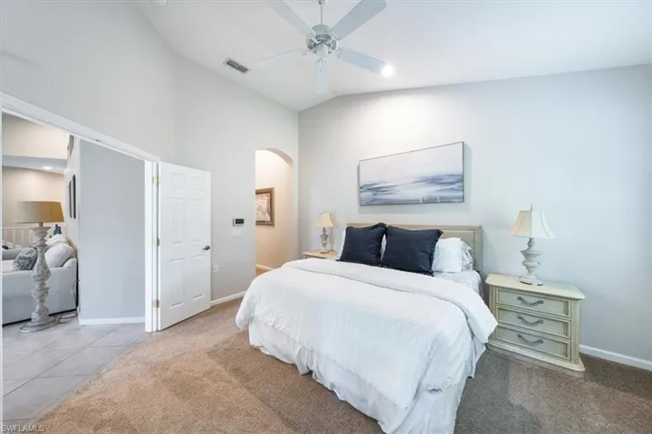 Primary Bedroom with double doors