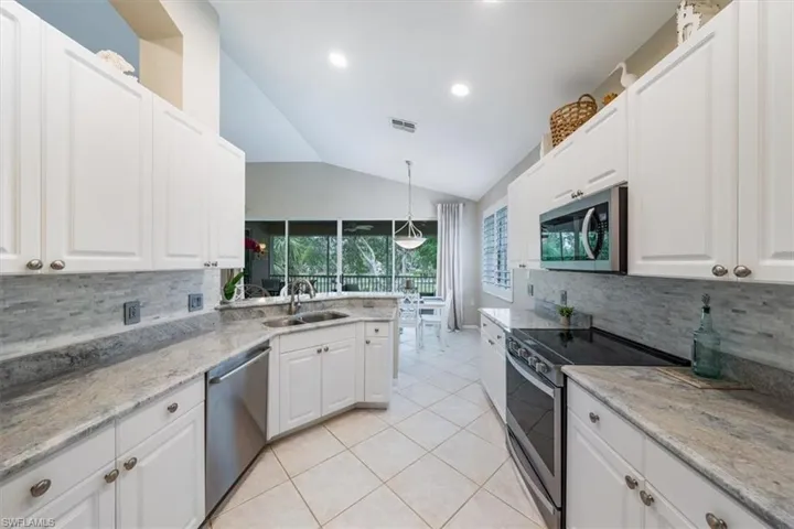 Renovated kitchen with newer appliances