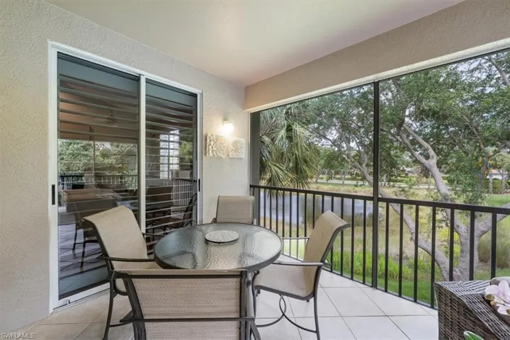 Enjoy morning coffee or evening drinks on a newly screened private balcony