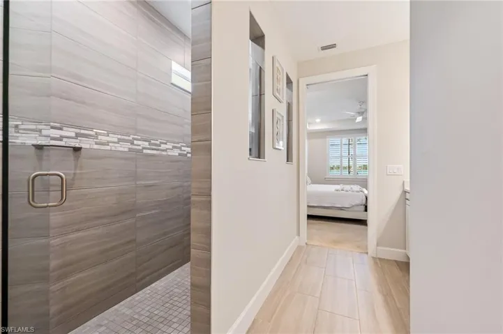 Primary Bath walk-in shower