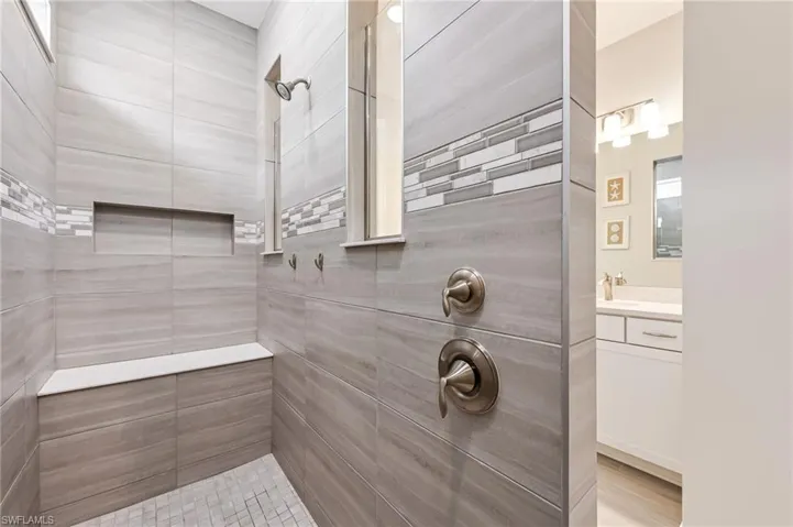 Primary Bath walk-in shower