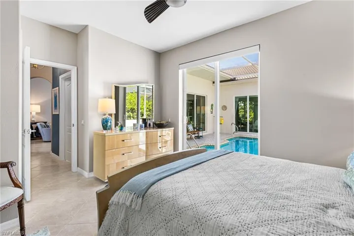 2nd bedroom has access to your lanai and pool.