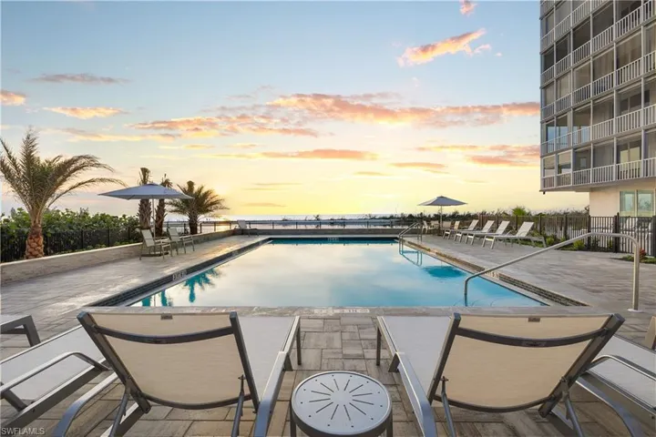 Dusk at the Pool