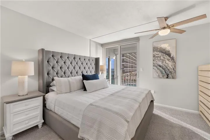 Guest Bedroom W/ Sliders To Lanai