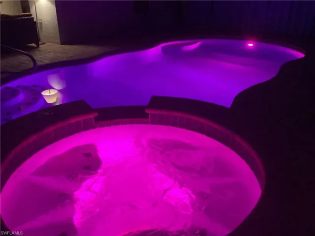 View of pool