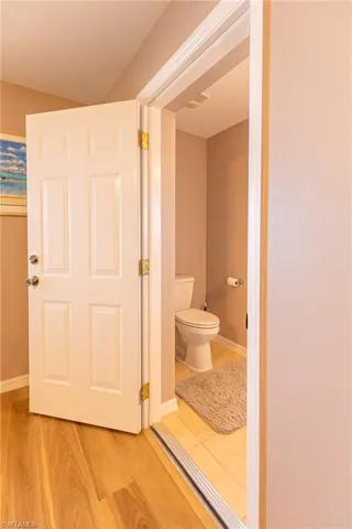 Bathroom with toilet