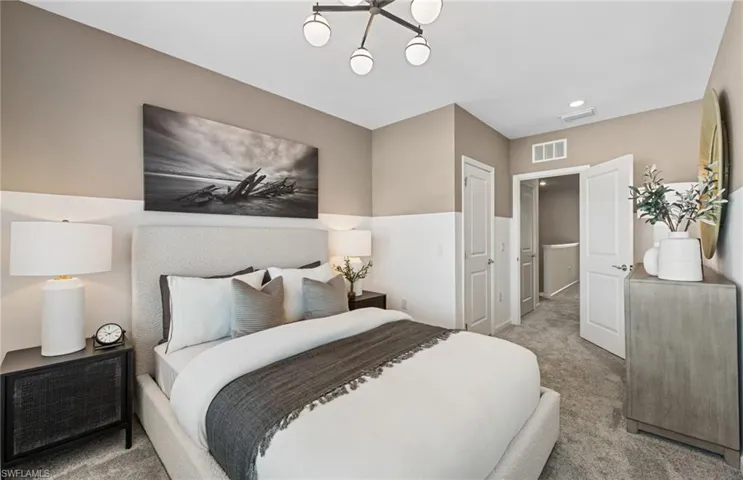 Interior photos are of a staged model home. Illustration purposes only. Options may vary.