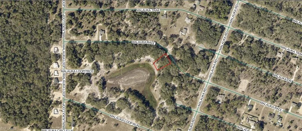 Aerial Property Map. Illustrating the property's location and surrounding geographical features