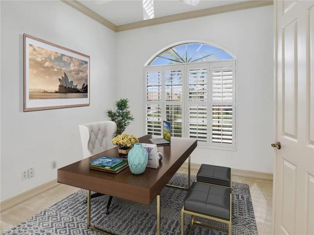 virtually staged office