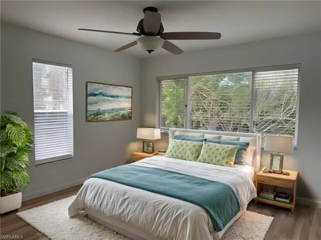 Virtually Staged Bedroom 3 of 4
