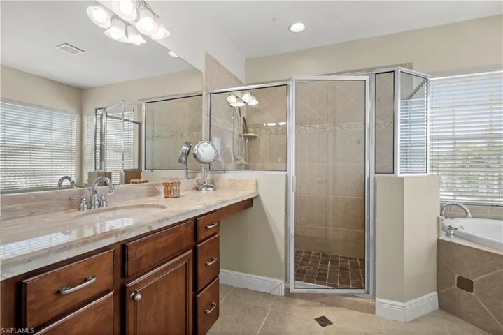 Large shower