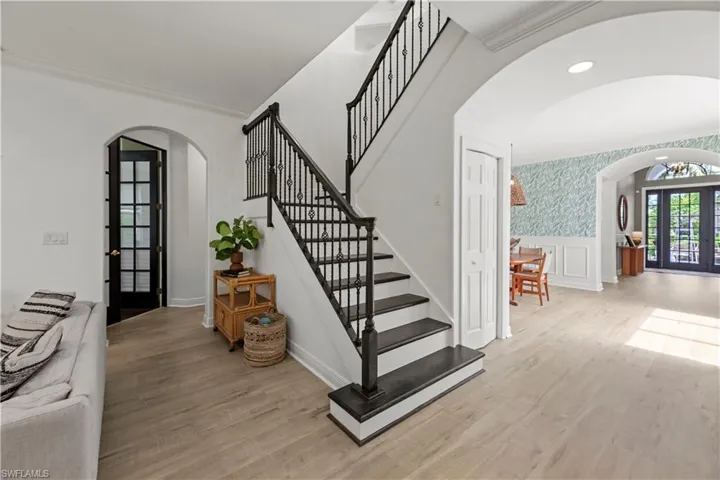 Staircase to 2nd level