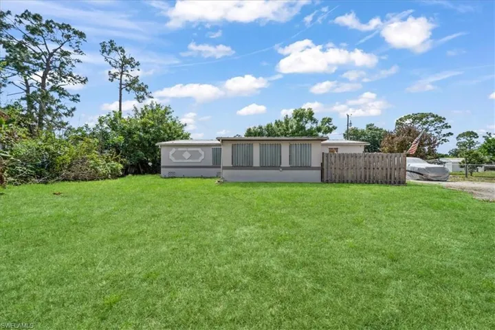 Front Yard. Home comes complete with shutters