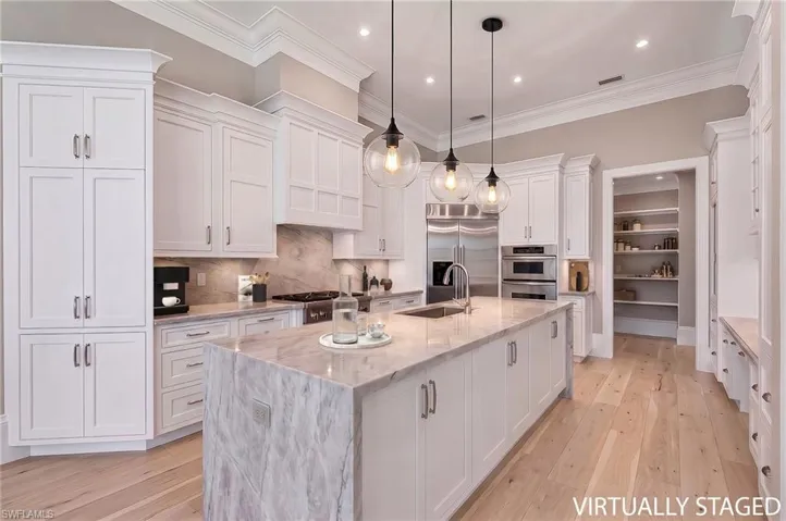 Virtually-remodeled kitchen