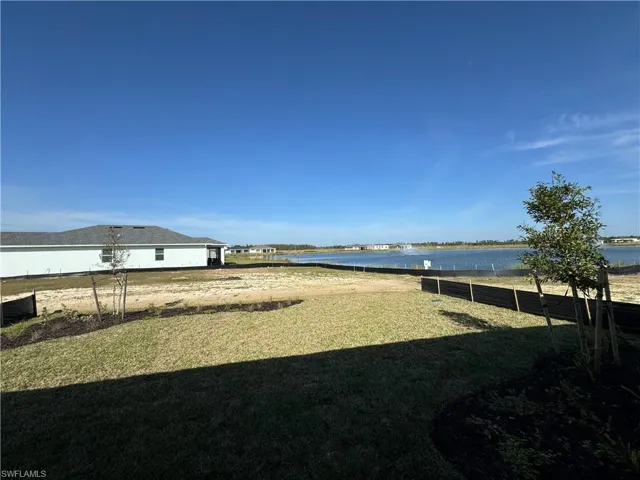 Backyard view with northen exposure