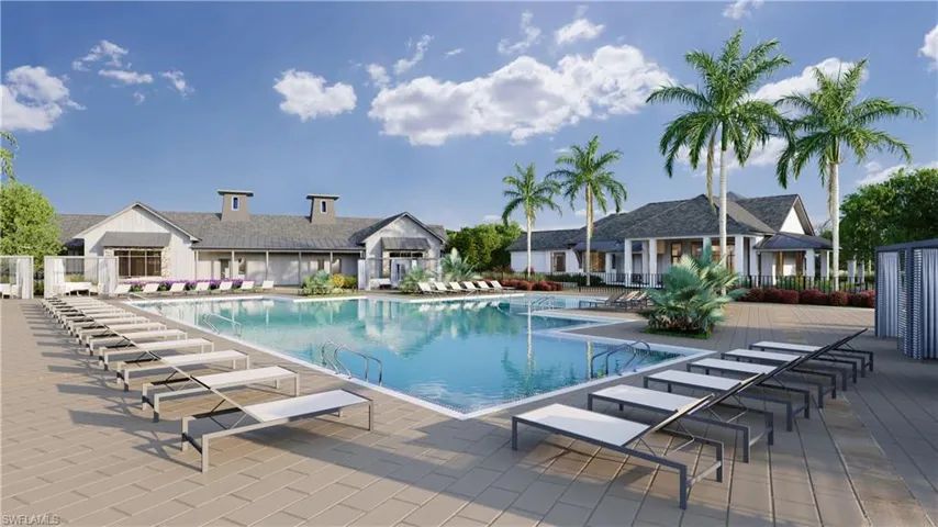 Resort Style Pool (Virtual rendering)