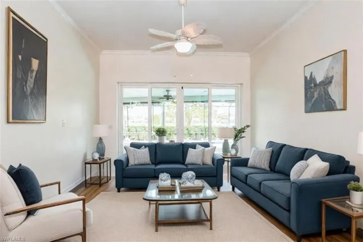 Front Living Room Virtually Staged