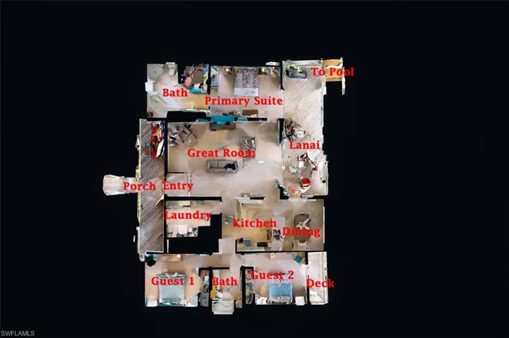 Interior layout