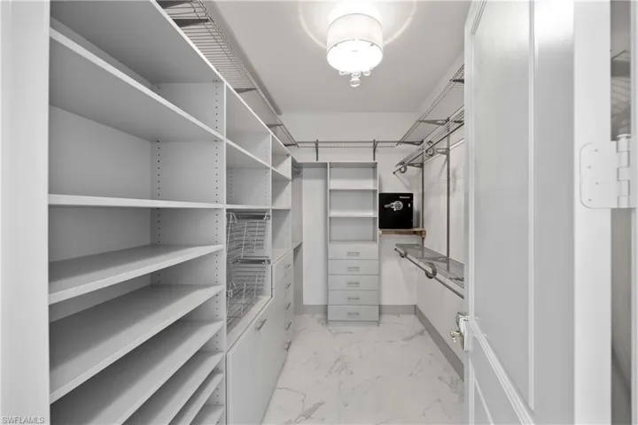 Primary closet/built-in safe