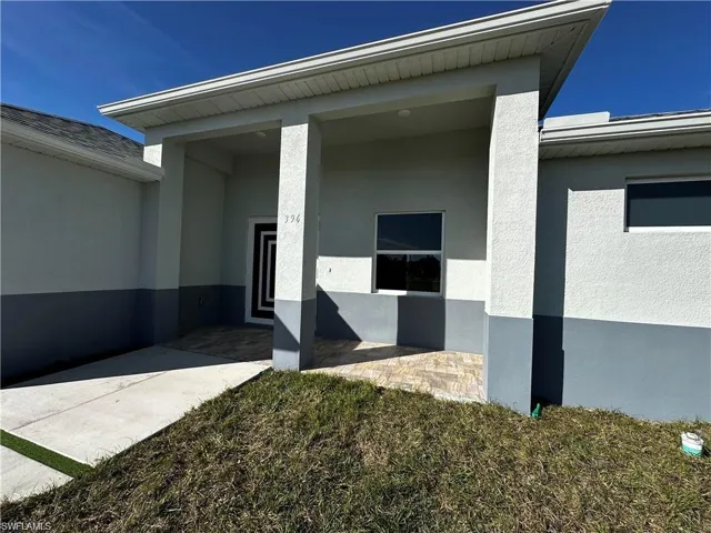 View of exterior entry