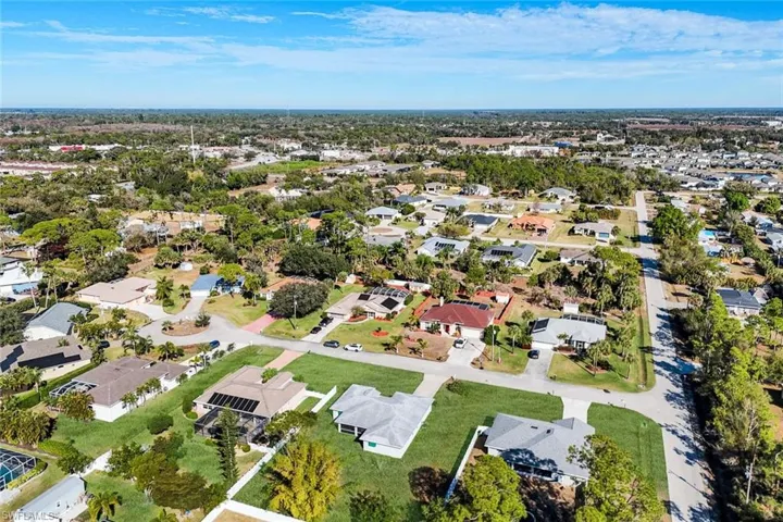 Aerial of Lot from Back