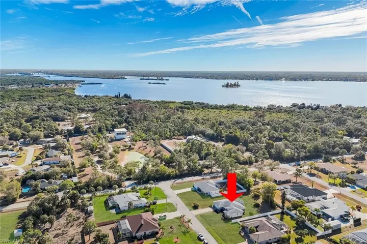 Aerial Proximity to River